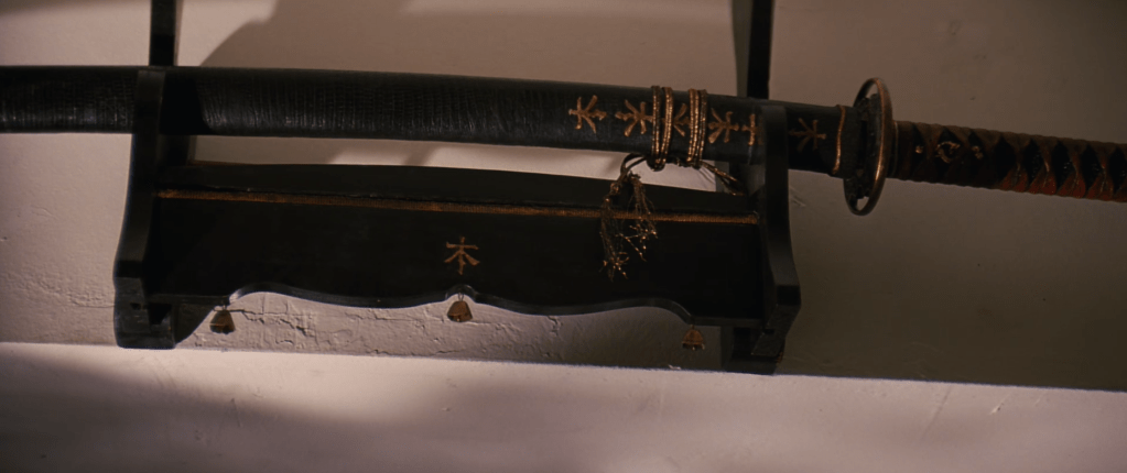 Butch Coolidge Bruce Willis honor katana escena Pulp Fiction